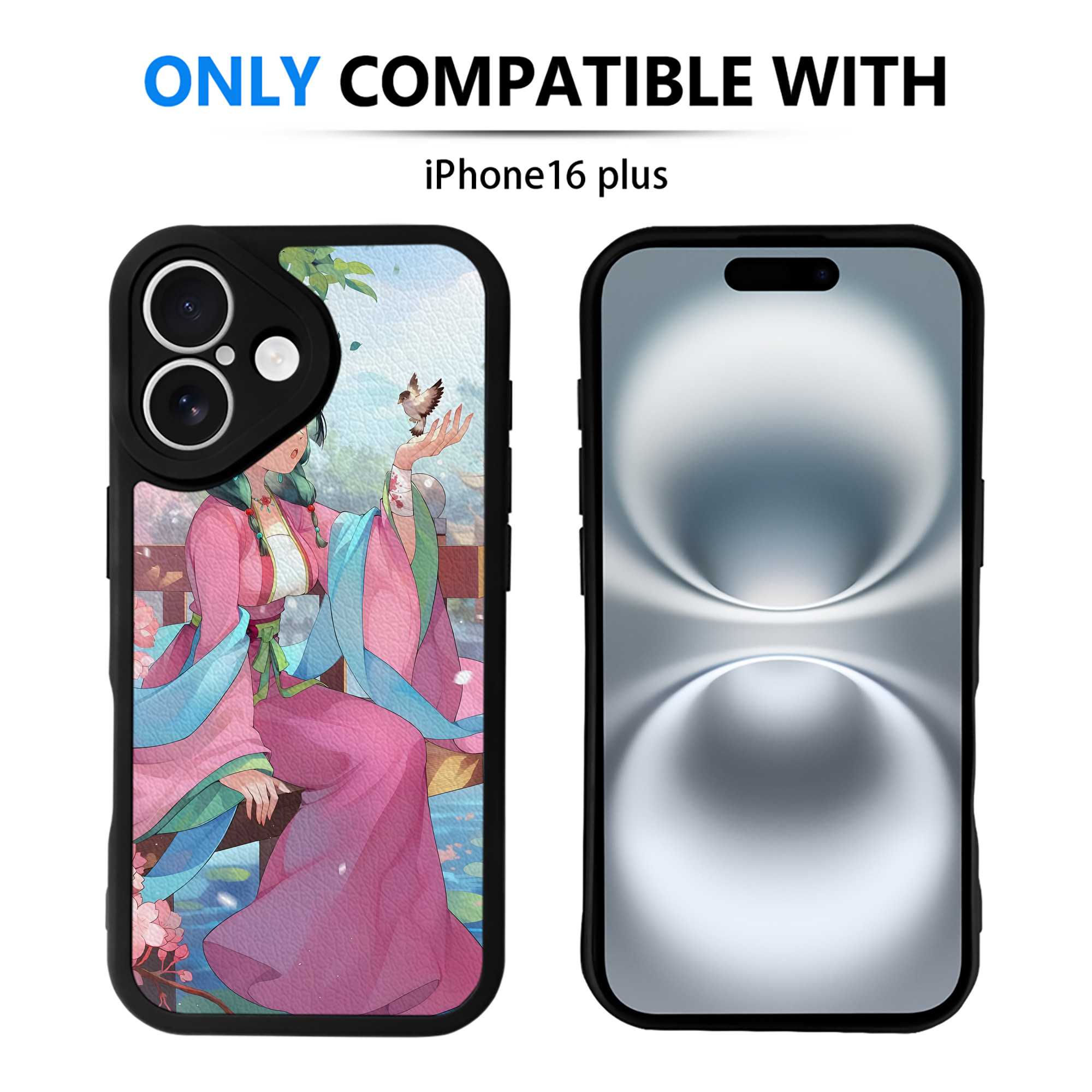 （画像用） 薬屋のひとりごと The Apothecary Diaries 【iPhone 16シリーズ対応】シリコンスマホケース（レザー調） 材質：シリコン